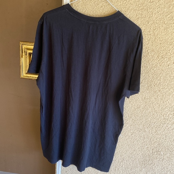 MENS THEORY 100% COTTON BLACK SHORT SLEEVE TEE SIZE XL MADE IN PERU🇵🇪👕🖤👚 - Picture 2 of 5